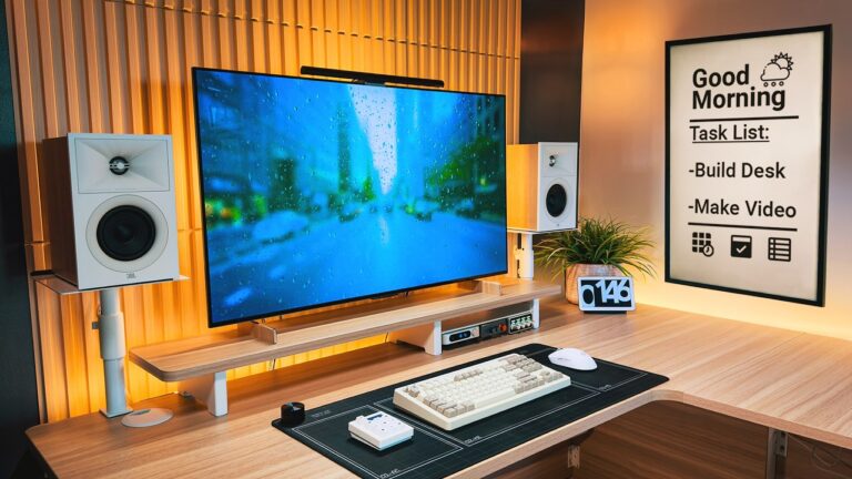 タイトル 史上最もクリーンなデスクセットアップ (完全ツアー)(The CLEANEST Desk…