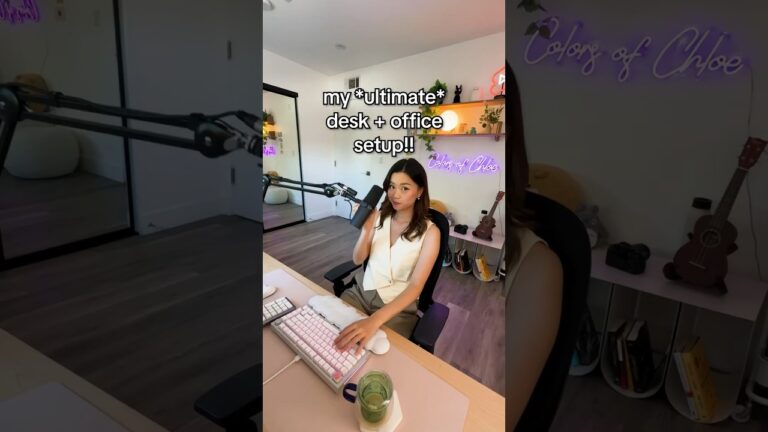 究極のデスクセットアップ＋ホームオフィスツアー！！