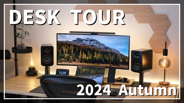 理想のデスクが完成しました！こだわりの作業環境紹介