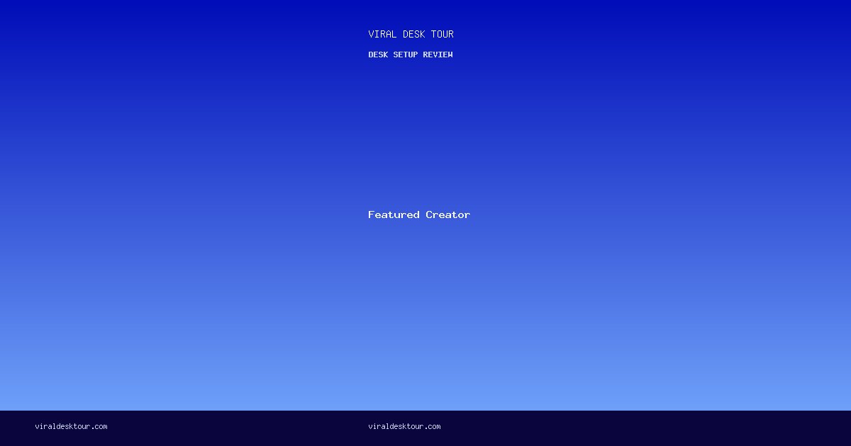 【デスクツアー】2025年の究極デスク環境を先取り！