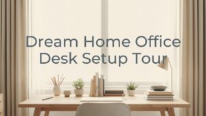 夢のホームオフィスデスクセットアップツアー - Andres Vidozaのデスクツアー