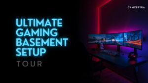 ULTIMATE Gaming Basement SETUP TOUR - CamXPetraのデスクツアー