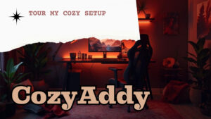 Building my dream cozy gaming setup - CozyAddyのデスクツアー