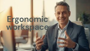 Ergonomics Expert Explains How to Set Up Your Desk - The Wall Street Journalのデスクツアー