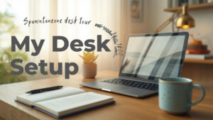 My Desk Setup Tour Working From Home - SpawnPoiintのデスクツアー