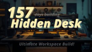 I spent 157 days building Hidden Tech into Dream Desk - Domicile Studiosのデスクツアー
