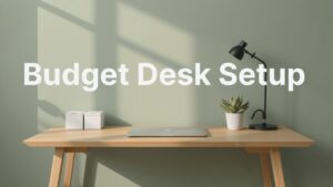 Budget Desk Setup IKEA Desk Setup Tour - SpawnPoiintのデスクツアー