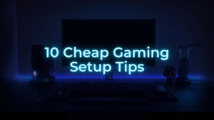 10 Cheap Tips to Improve your Gaming Setup - SpawnPoiintのデスクツアー