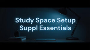 How to Setup Your Study Space Student Essentials - Dr. Anuj Pachhelのデスクツアー
