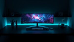 【デスクツアー】🖥️✨ミニマルデスクツアー | 穏やかで創造的、生産的なセットアップ