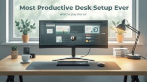 【デスクツアー】My Most Productive Desk Setup EverMy Most Product…