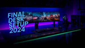 【デスクツアー】My LAST/FINAL Desk Setup Tour - 2024!-私の最後の/最終デスク…