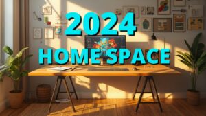 【デスクツアー】デスクツアー:プロダクトデザイナーの私の2024年ホームオフィスセットアップ