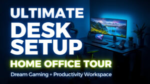 【デスクツアー】究極のデスクセットアップ+ホームオフィスツアー!!