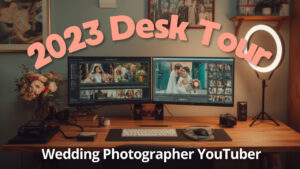 【デスクツアー】私のデスクツアー2023 - ウェディングフォトグラファー＆YouTuberの仕事場