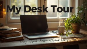【デスクツアー】私のデスクツアー | ホームオフィス | ワーキングフロムホーム