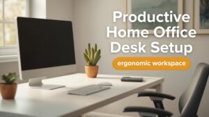 【デスクツアー】生産性を高めるホームオフィス＆デスクセットアップツアー2023 | ミニマル＆ムーディー