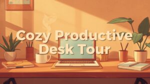 【デスクツアー】2024年版 居心地の良い生産性爆上げデスクツアー | かわいくて機能的！