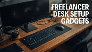 【デスクツアー】37歳フリーランスのデスク周りとおすすめガジェット紹介