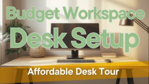 【デスクツアー】予算重視のワークスペース＆デスクセットアップ 2025年版