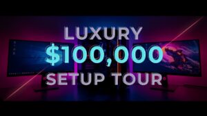 My $100,000 Setup Tour - jmancurly Reactsのデスクツアー