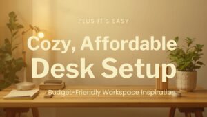 A Cozy Desk Setup You Can Probably Afford - Ludaのデスクツアー