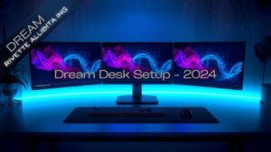 Dream Desk Setup Tour 2024 - TechZoneのデスクツアー