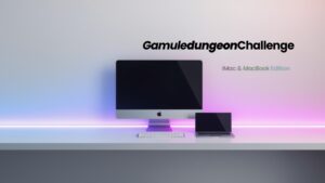 I Tried Gaming On A APPLE SETUP - Vermaxのデスクツアー