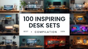 100 Setups That Will Inspire You - GutzyAidenのデスクツアー
