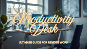 創造性と集中力を高める2025年のデスクレイアウト完全版 - Work From Hypeのデスクツアー